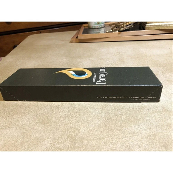 10 VINTAGE RED PARAGON  10" HAND DIPPED TINY TAPERS BOXED HAND DIPPED - Picture 4 of 5